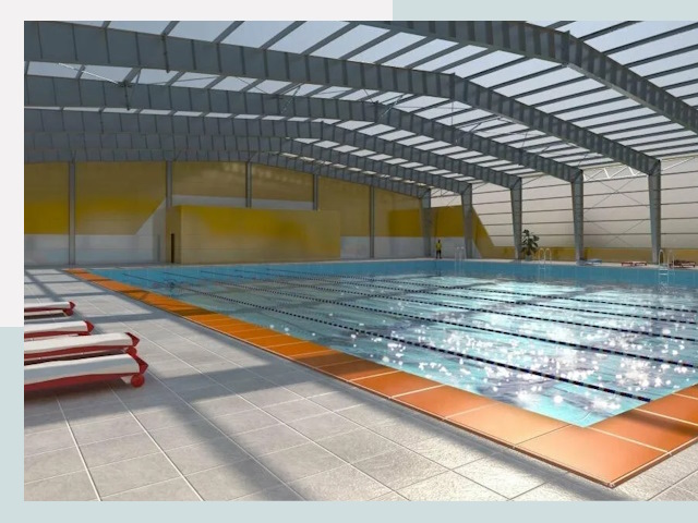 Строительство крытых бассейнов в Луге