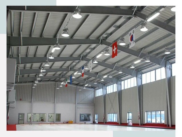 Строительство спортзалов в Луга от 619 руб. за м²