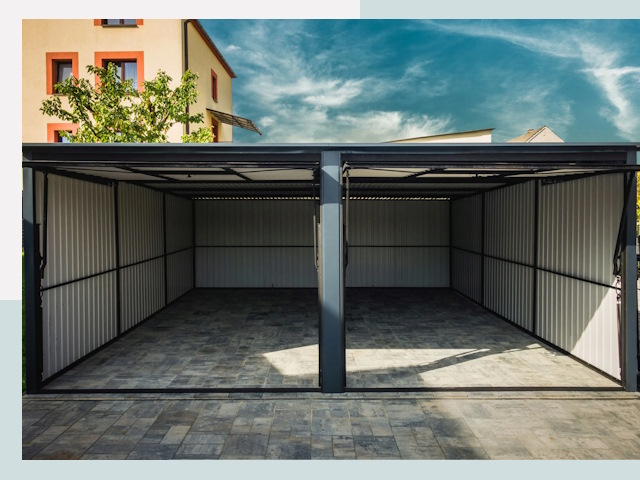 Гаражи из металлоконструкций от 619 руб. в Луга