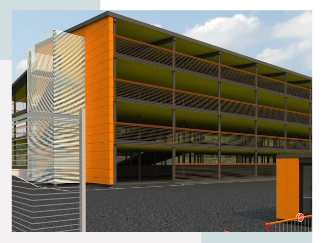 Многоуровневые паркинги в Луге