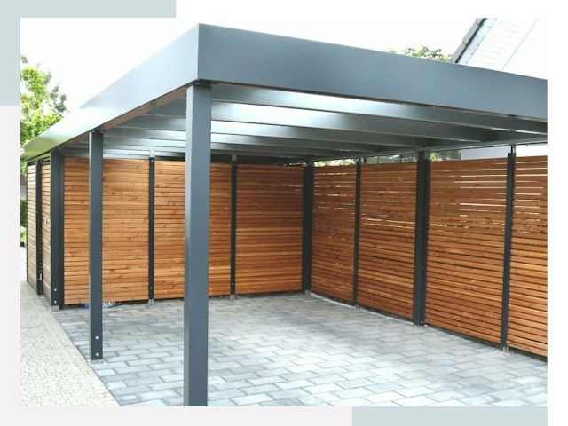 Навесы для парковки в Луге