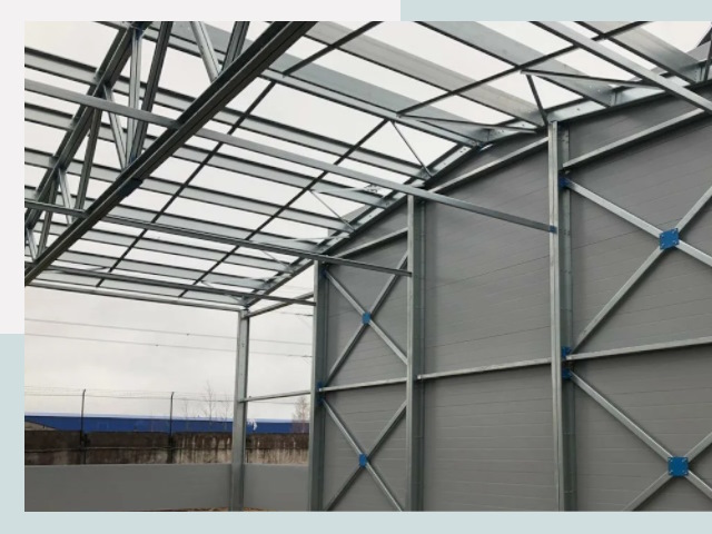 Каркасные ангары от СтальСтрой-Лга по цене от 619 руб.