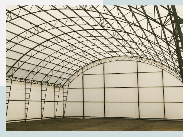 Арочные ангары от 619 руб. в Луга и Ленинградская область