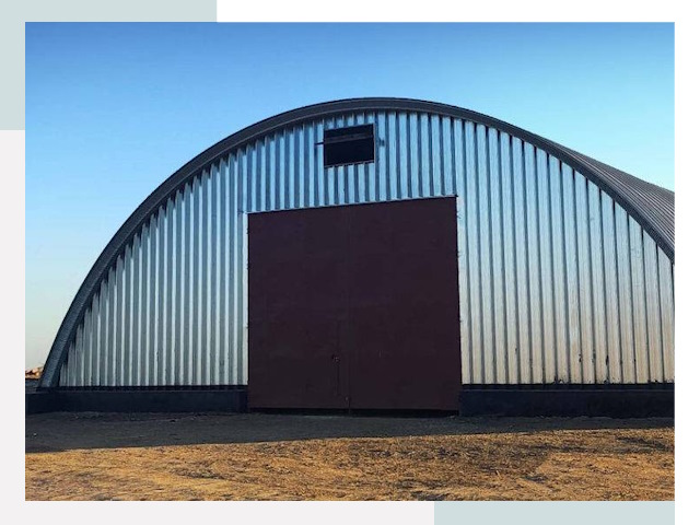 Арочные ангары в Луге