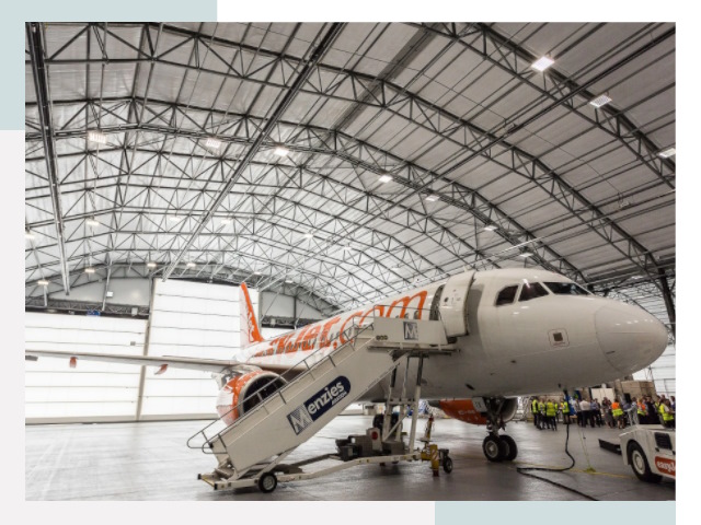 Авиационные ангары в Луге