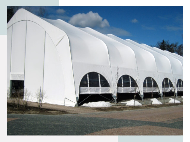 Каркасно-тентовые сооружения в Луге