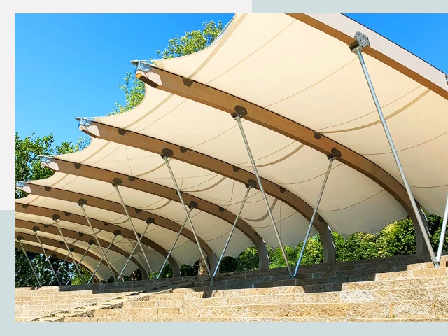 Мембранные конструкции в Луга от 619 руб. за м2