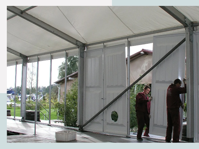 Быстро сборные шатры в Луга от 619 руб. за м²