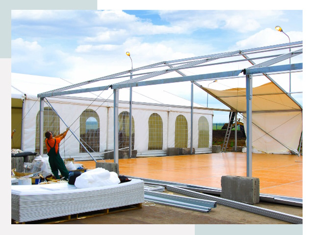 Быстро сборные шатры в Луге