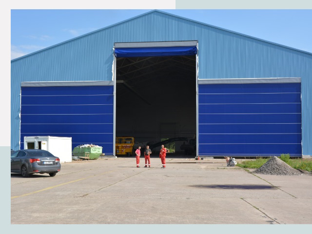 Ангарные ворота в Луга от СтальСтрой-Лга по цене 619 руб.