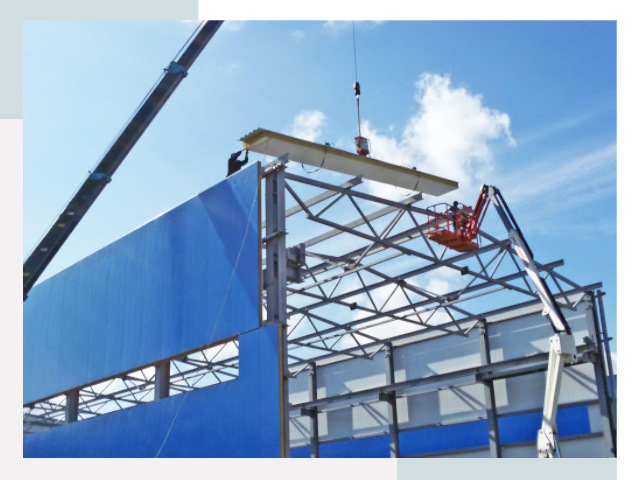 Монтаж сэндвич-панелей в Луге